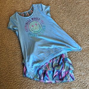 Kids matching skirt set